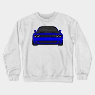 DODGE HELLCAT FRONT DARK-BLUE Crewneck Sweatshirt